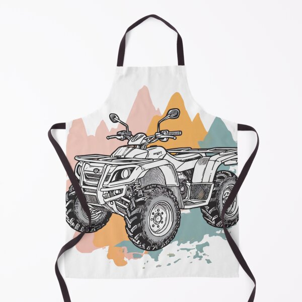Item preview, Minimalist Line Art ATV Design – Perfect for Off-Road Enthusiasts designed and sold by DscapeDesigns.