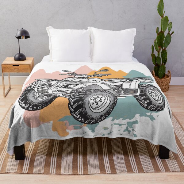 Item preview, Minimalist Line Art ATV Design – Perfect for Off-Road Enthusiasts designed and sold by DscapeDesigns.