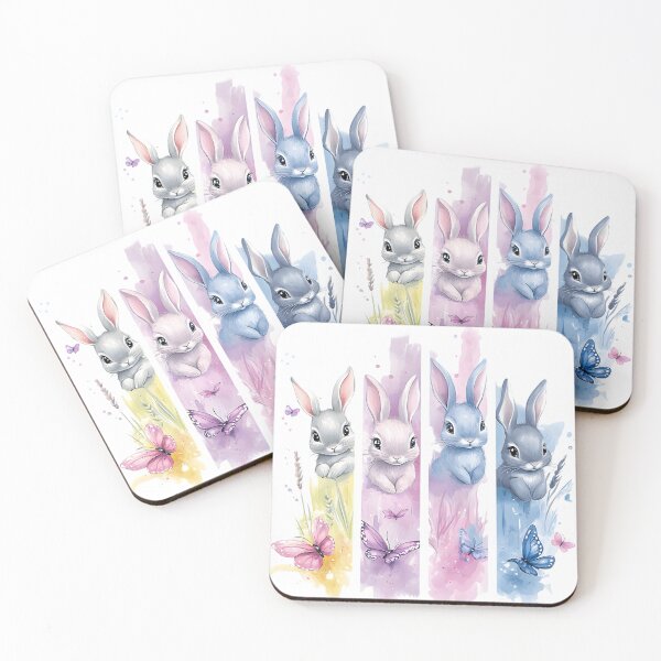 Item preview,  Bunny Pastel Brushstroke Bliss designed and sold by winniwinston.