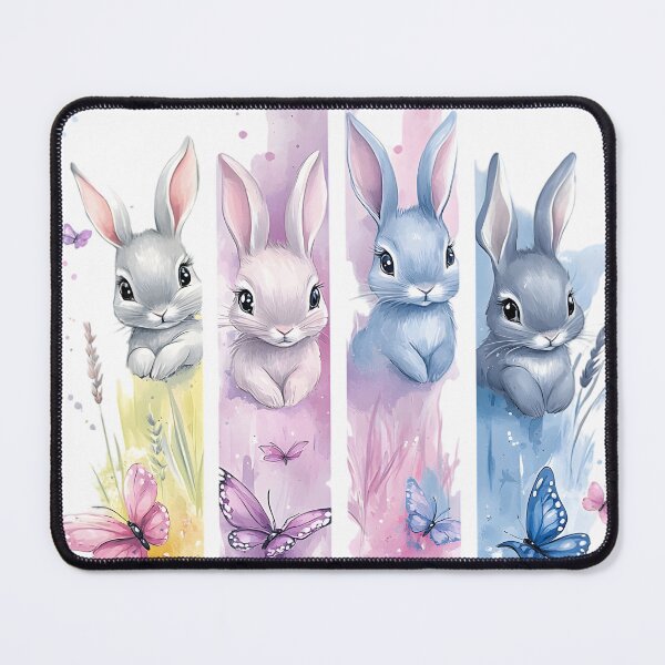 Item preview, Bunny Pastel Brushstroke Bliss designed and sold by winniwinston.