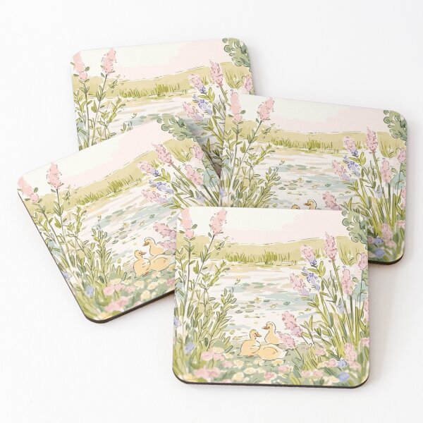 Item preview, Pastel Watercolour nature view designed and sold by sunfyrethegold.