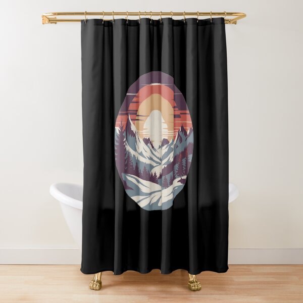 Item preview, Snowy sunset designed and sold by Abiha Ali.