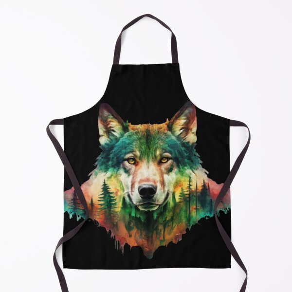 Item preview, “Watercolor Wolf - The Magical Art of Nature”. designed and sold by Tomasz Siennicki.