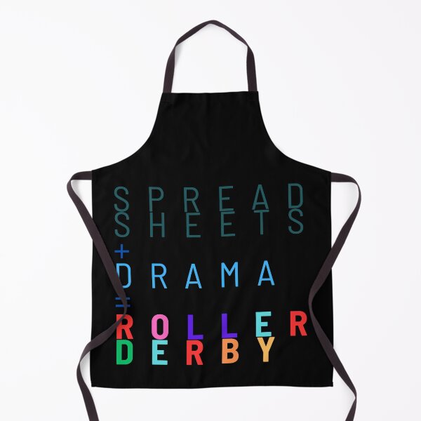 Item preview, Spreadsheets + Drama = Roller Derby designed and sold by mxscouticus.