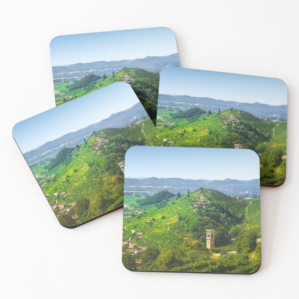 Item preview, Prosecco Hills, vineyards panorama. Valdobbiadene, Italy designed and sold by Stefano Orazzini.
