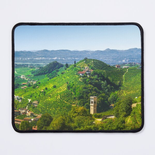 Item preview, Prosecco Hills, vineyards panorama. Valdobbiadene, Italy designed and sold by Stefano Orazzini.