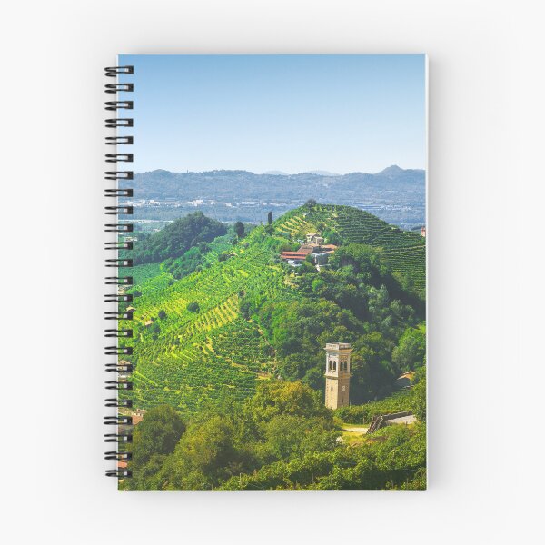 Item preview, Prosecco Hills, vineyards panorama. Valdobbiadene, Italy designed and sold by Stefano Orazzini.