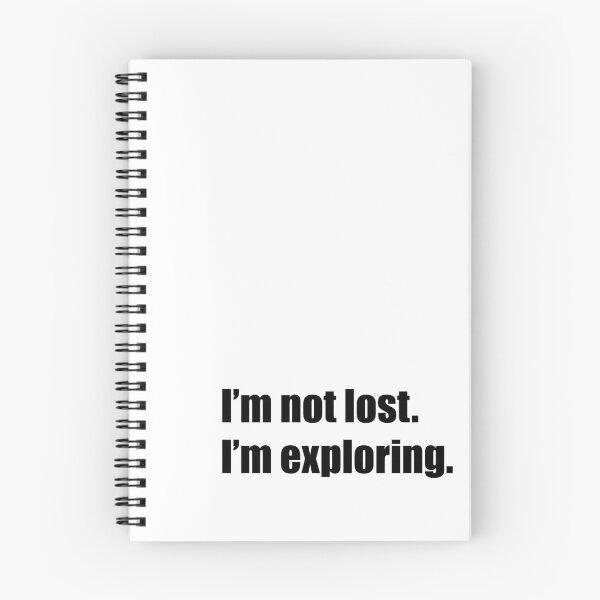 Item preview, I’m Not Lost, I’m Exploring - Funny Adventure Hiking Design designed and sold by Flying Brush.