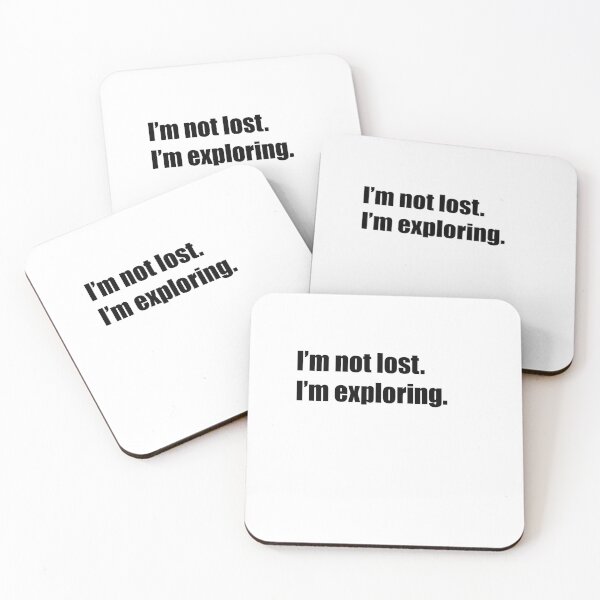 Item preview, I’m Not Lost, I’m Exploring - Funny Adventure Hiking Design designed and sold by Flying Brush.