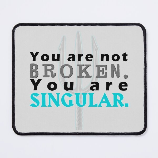 Item preview, Percy Jackson & the Olympians - You Are Singular designed and sold by The Shop @ Freaking Narnia.