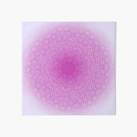 Abstract Mandala 52 Art Board Print