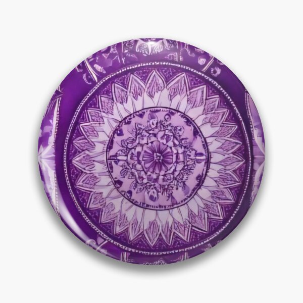 Item preview, A purple and white Kashmir pattern -3- designed and sold by Dutchie-in-Gemany.