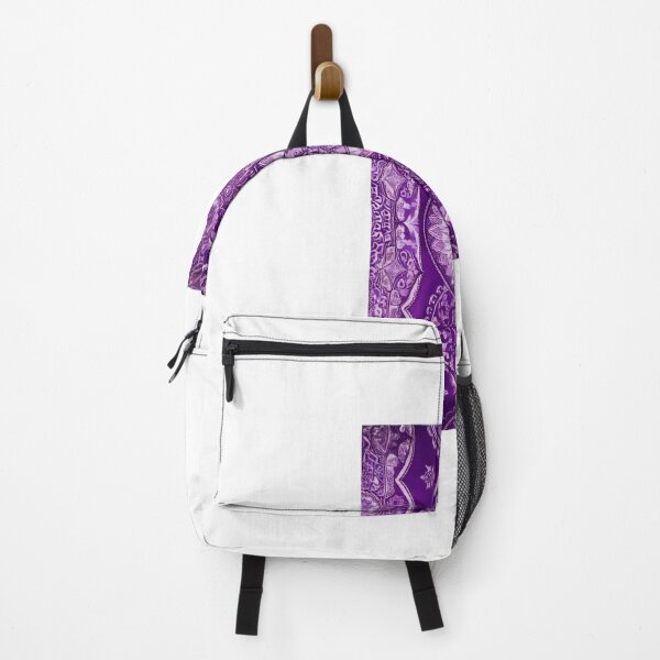 Item preview, A purple and white Kashmir pattern -3- designed and sold by Dutchie-in-Gemany.