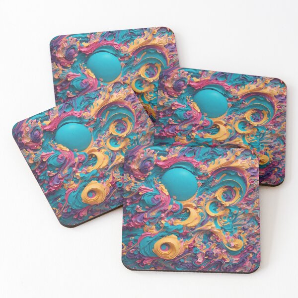 Item preview, Vivid Color Interplay designed and sold by TawhidCreation.