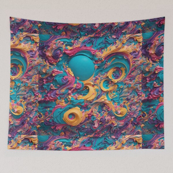 Item preview, Vivid Color Interplay designed and sold by TawhidCreation.