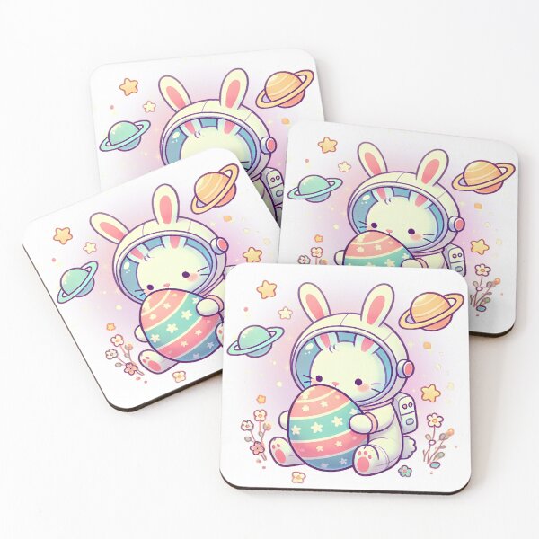 Item preview, Space Bunny’s Easter Treasure V.3 designed and sold by MadameSayCheese.