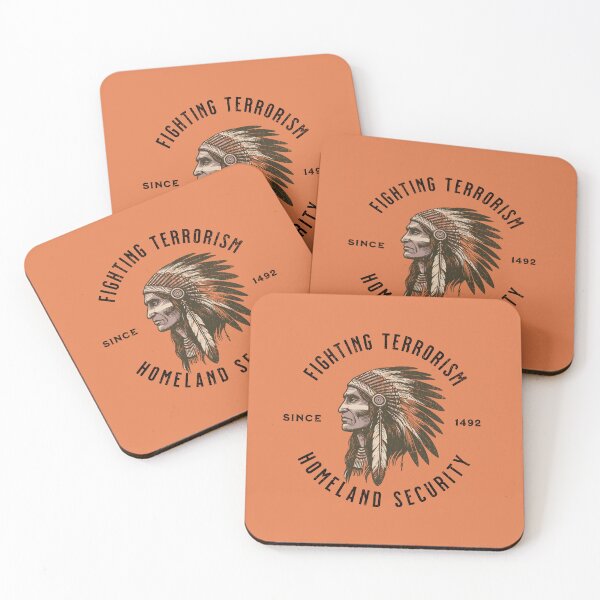 Item preview, Native American Homeland Security | Indians | Sarcasm designed and sold by shirt-planet.