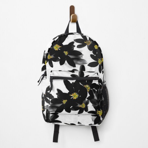 Item preview, Yellow and Black Floral Pattern designed and sold by Siene Browne.