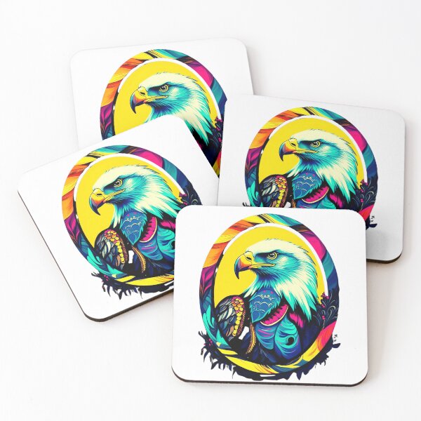 Item preview, Surreal Trippy Eagle designed and sold by PeggyMacStudio.