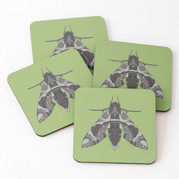 Item preview, black and white oleander Moth designed and sold by Cedartown.