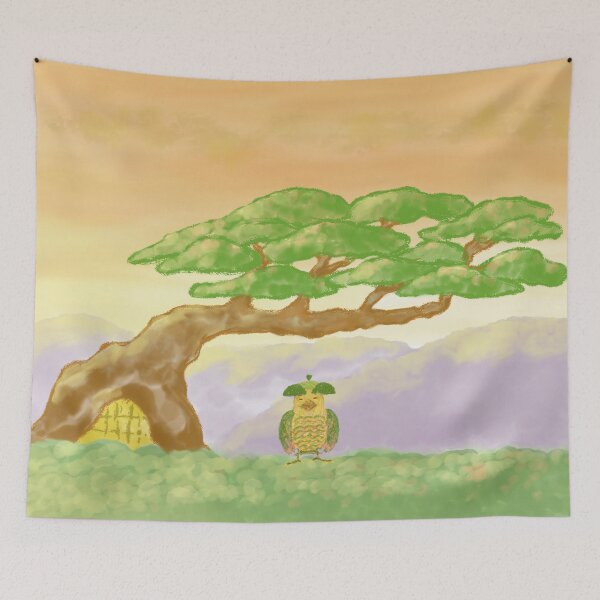 Item preview, Unique tree house and a unique bird PT18 designed and sold by greenPQBstudio.