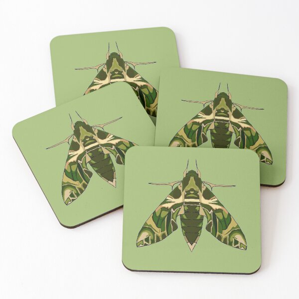 Item preview, detailed oleander Moth designed and sold by Moth-Oak.