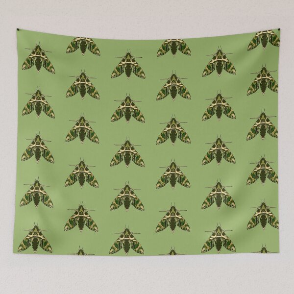 Item preview, detailed oleander Moth designed and sold by Moth-Oak.