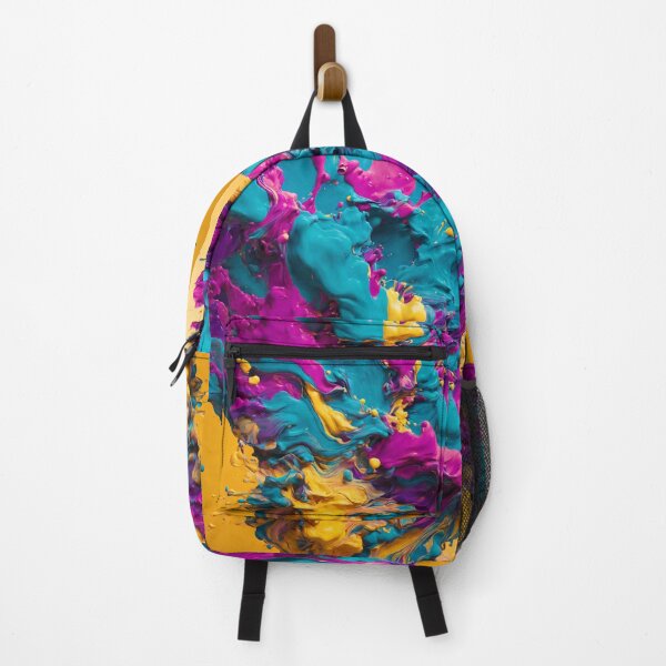 Item preview, A Fusion of Teal, Magenta, and Yellow designed and sold by TawhidCreation.