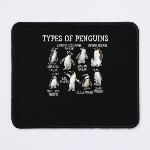 Item preview, Types Of Penguins Of World Animal Penguin Lover designed and sold by Dressed For Duty.