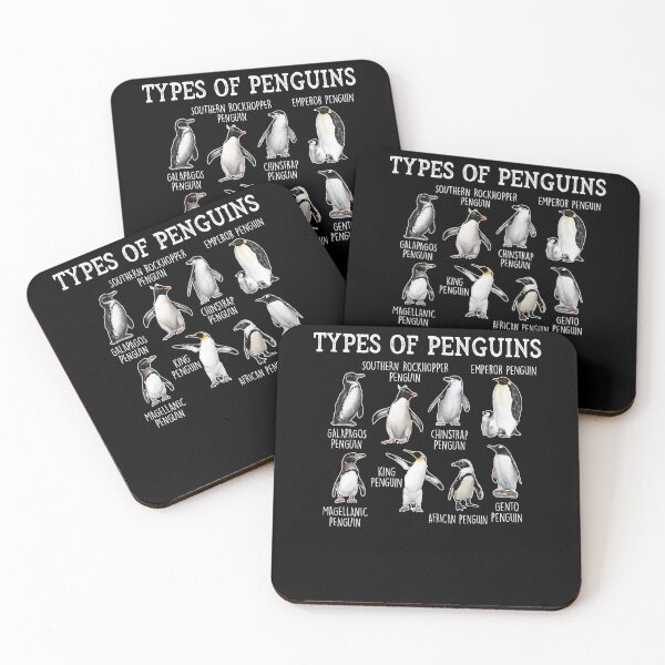 Item preview, Types Of Penguins Of World Animal Penguin Lover designed and sold by Dressed For  Duty.
