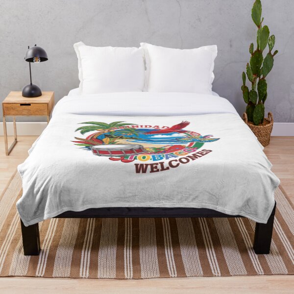 Item preview, Trinidad and Tobago Welcomes Flag Map Port of Spain, Pitch Lake designed and sold by AnimalsDH305.