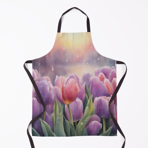 Item preview, Sea of Pink and Purple Tulips designed and sold by CalmnessbyChoice.