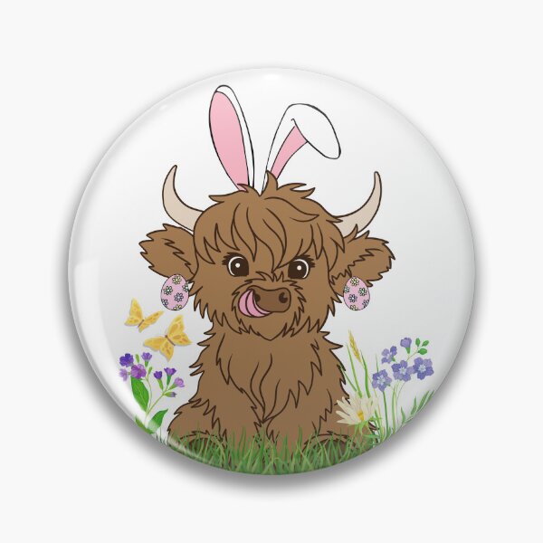 Item preview, Easter sweet cow designed and sold by DesignByMalwina.