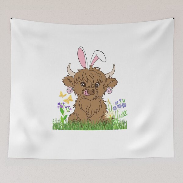 Item preview, Easter sweet cow designed and sold by DesignByMalwina.