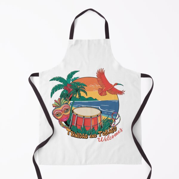 Item preview, Trinidad and Tobago Welcomes Flag Map Port of Spain, Pitch Lake designed and sold by AnimalsDH305.