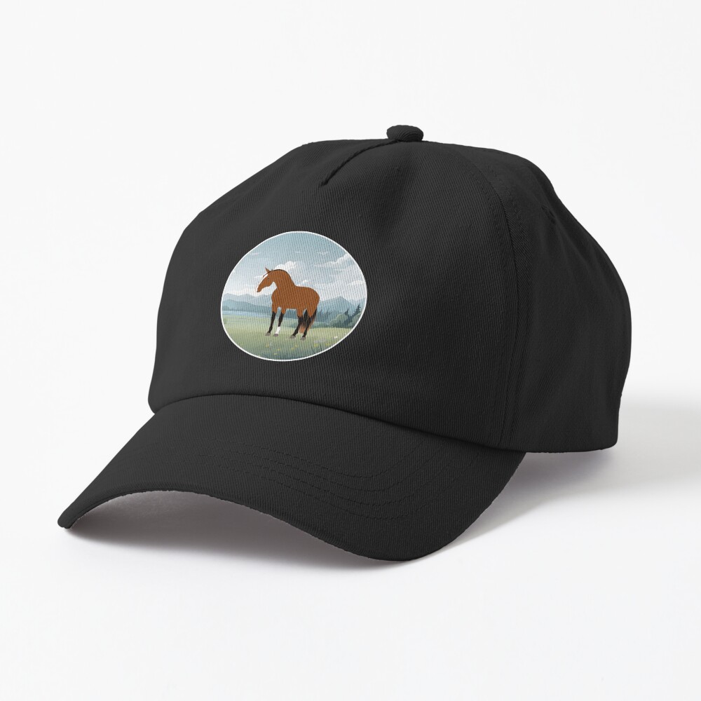 Aperçu de l'œuvre Casquette Dad Hat créée et vendue par WebEquitation.