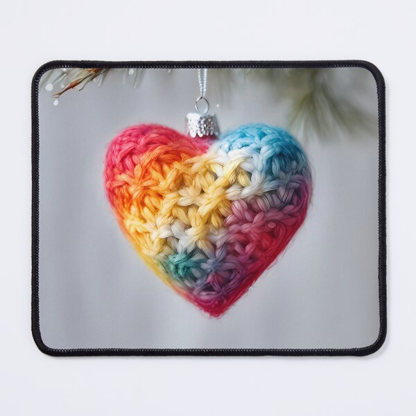Item preview, Yarn Heart in Christmas Tree designed and sold by CalmnessbyChoice.