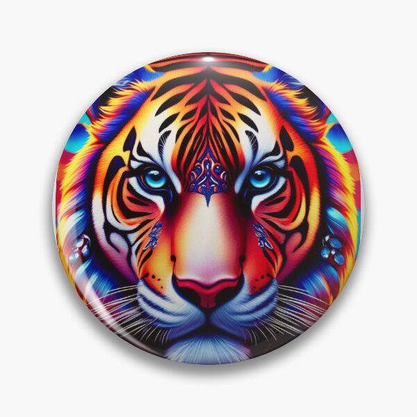Item preview, Surreal Trippy Tiger designed and sold by PeggyMacStudio.