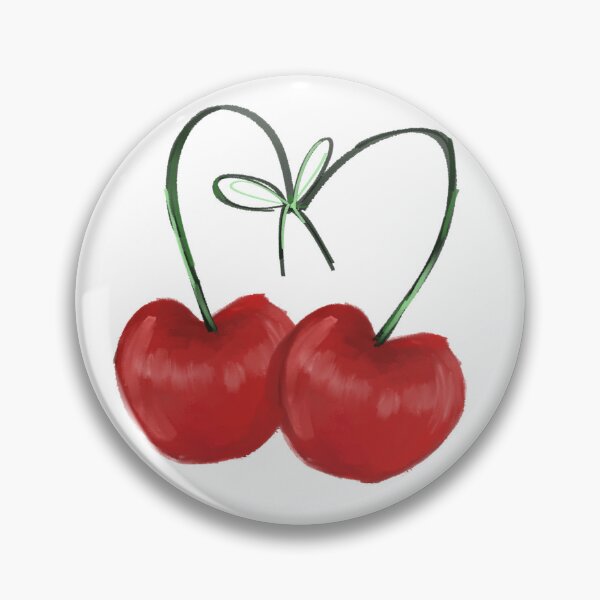 Item preview, Twin cherries heart designed and sold by Y2kyoto.