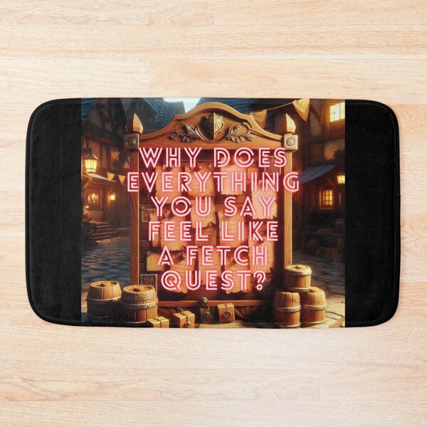 Item preview, NPC Vibes - Why does EVERYTHING you say feel like a Fetch Quest? designed and sold by nature. electrified..