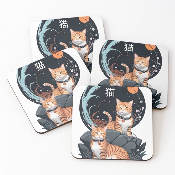 Item preview,  Ukiyo-e Japanese Cat – Traditional Japanese Style Illustration designed and sold by ChibiPandaArt.