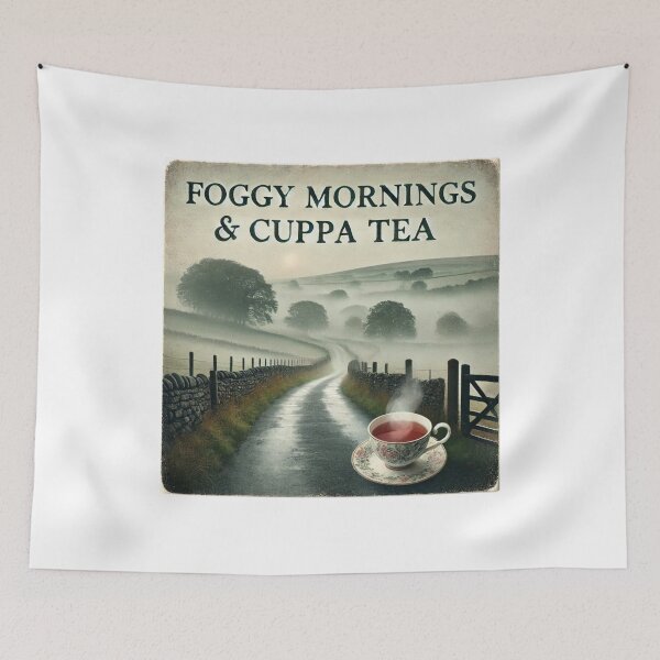 Item preview, Foggy Mornings & Cuppa Tea – An Atmospheric Morning 1 designed and sold by Mosaic by M.