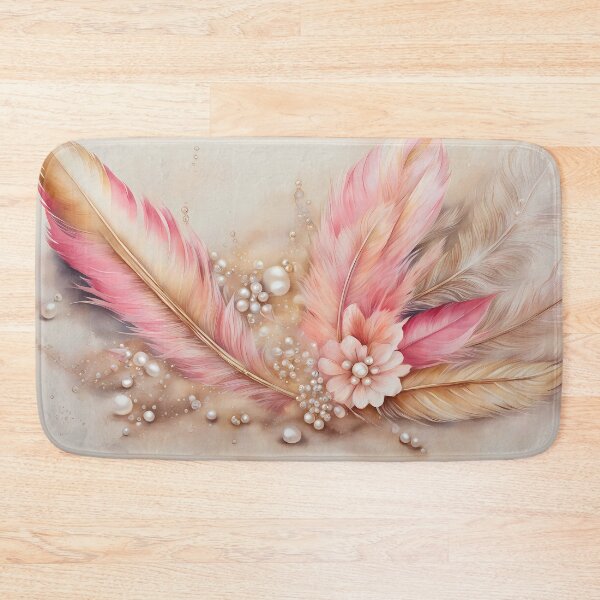 Item preview, Pastel Pink Feathers designed and sold by CalmnessbyChoice.