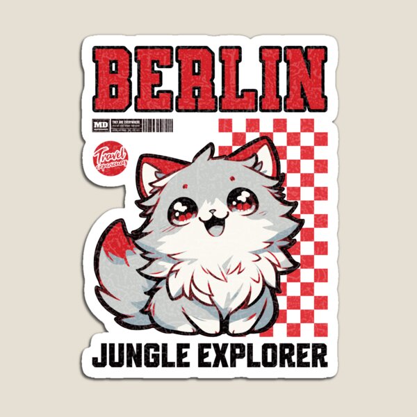 Artikel-Vorschau von Entdecker-Katze aus Berlin Stadt, designt und verkauft von Mafiadonar.