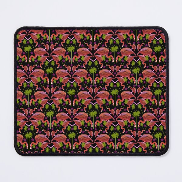 Item preview, FLAMINGO FAN REPEATING PATTERN designed and sold by Marni Scofidio Desi9ns.