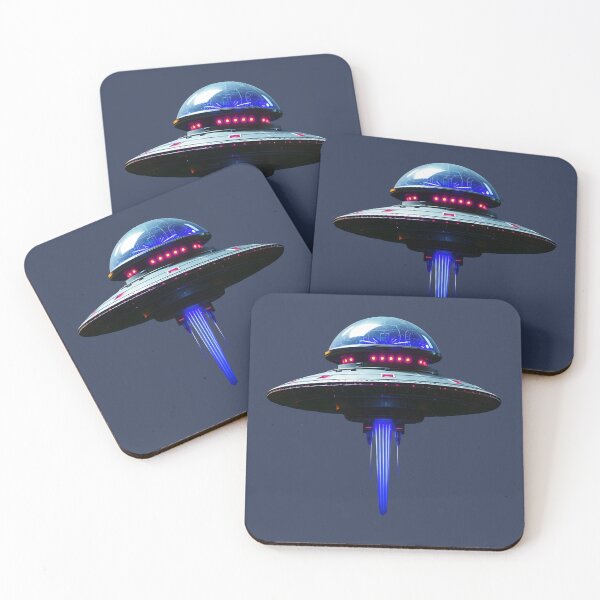 Item preview, Galactic Neon UFO designed and sold by Dakson Design - Fantasy Art.