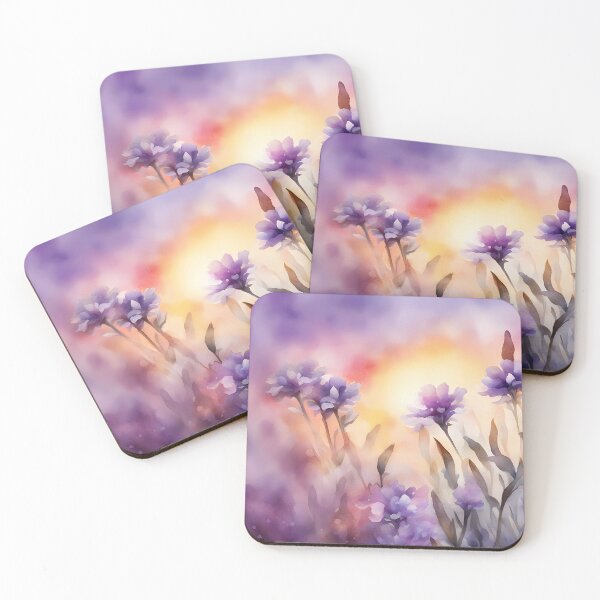 Item preview, Purple Flowers at Dawn designed and sold by CalmnessbyChoice.