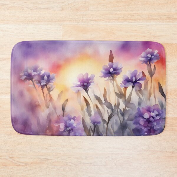 Item preview, Purple Flowers at Dawn designed and sold by CalmnessbyChoice.