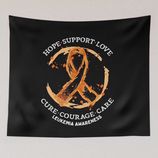 Item preview, Leukemia Cancer Awareness HOPE SUPPORT LOVE CURE designed and sold by Dressed For  Duty.