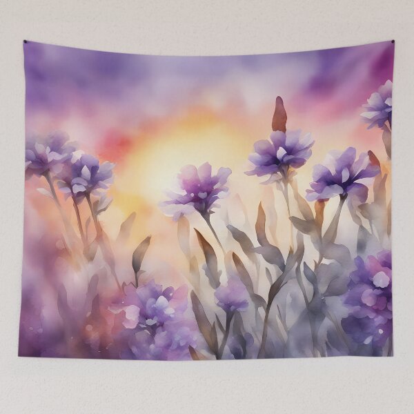 Item preview, Purple Flowers at Dawn designed and sold by CalmnessbyChoice.
